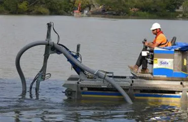 Heavy duty PVC hose used for dredging