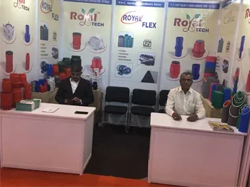 Opera Polymers stand at an industry exhibition